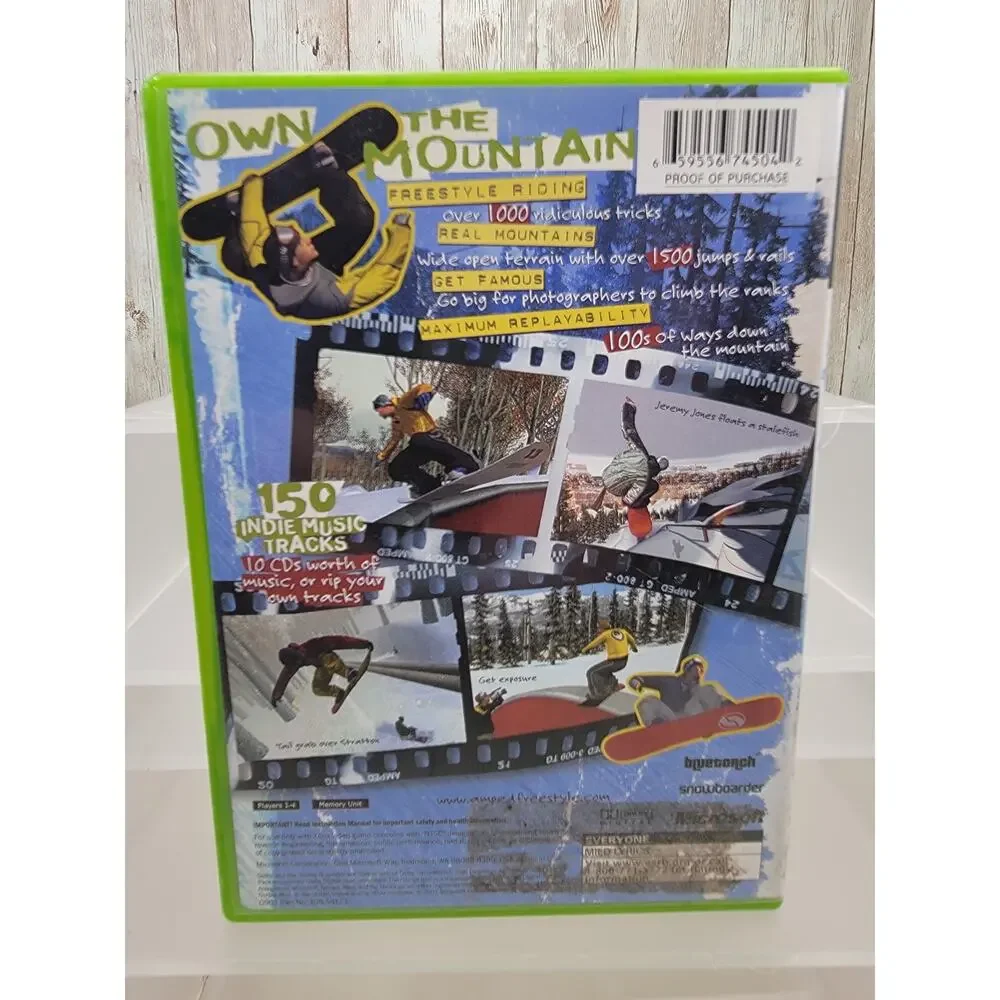 Amped: Freestyle Snowboarding (XBOX) Complete CIB